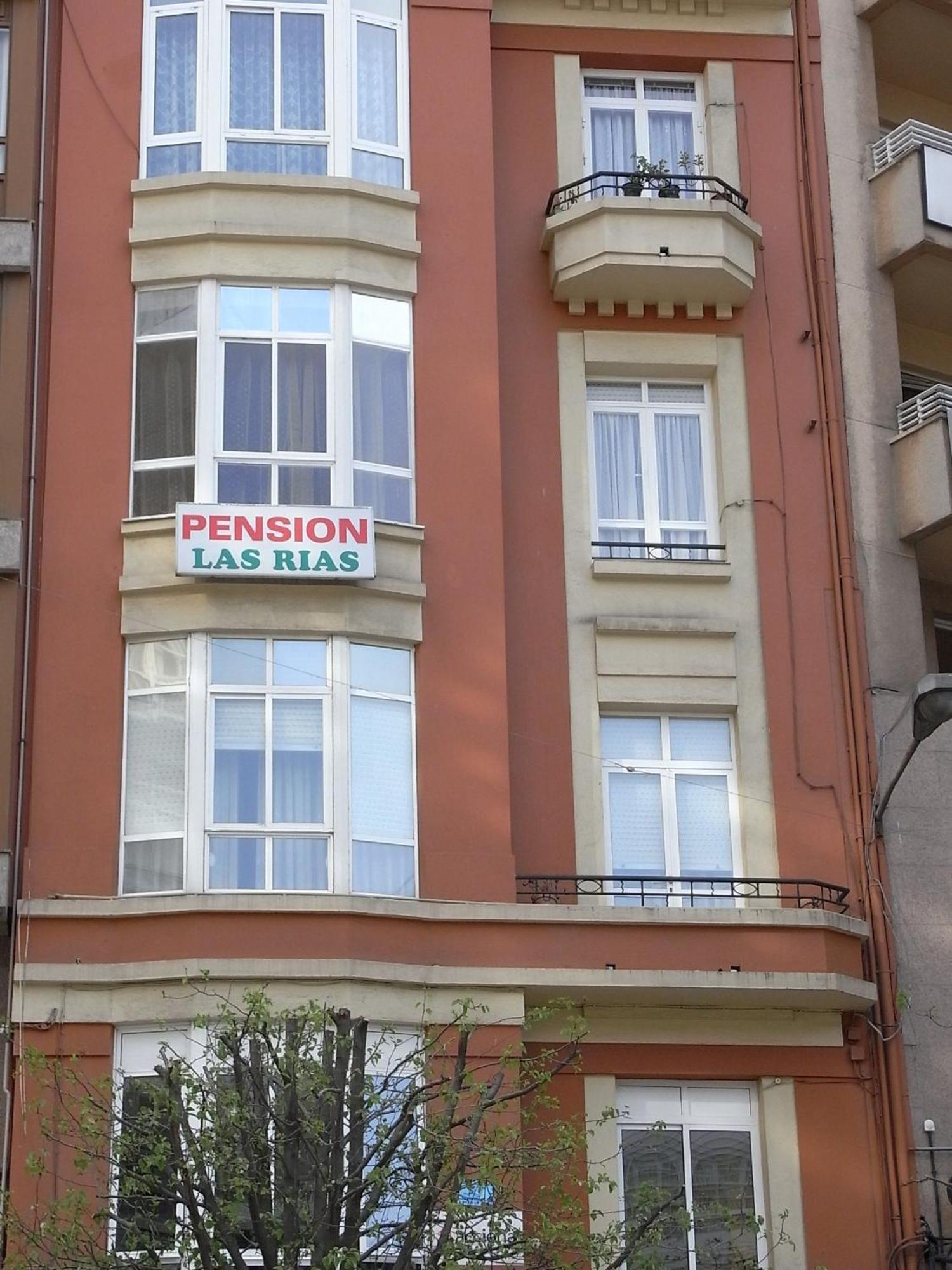 Pension Las Rias La Coruña Eksteriør bilde